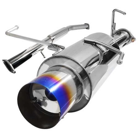 Spec-D Tuning 95-99 Nissan 240Sx 3in. Inlet N1Style Catbk Exhst, MFCAT3-240SX95T-SD MFCAT3-240SX95T-SD